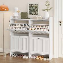 Shoe Storage Box - White - View 11