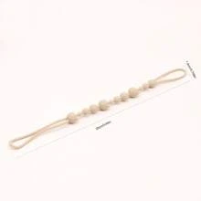 1-Pack Silicone Pacifier Chain With Clip To Hold Pacifier, Suitable For Boys And Girls, Fits Most Pacifiers