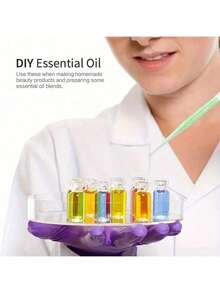 100 件一次性 3ml 塑料滴管转移刻度吸管适用于 DIY 环氧树脂硅胶模具珠宝制作配件 - 無色 - 查看 5