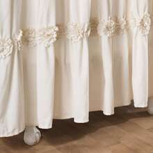 Lush Decor Darla Shower Curtain Blush 72X72 Halloween-Fall Decor-Room Decor - Ivory - View 5
