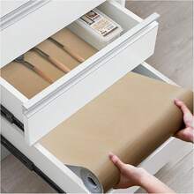 ¡RecomendadoForro para Cajones y Estantes, Revestimientos para Gabinetes de Cocina Antideslizantes No Adhesivos Gruesos de Agarre Fuerte Impermeables Lavables, Protegen Cajones de Vestidor, Estantes¡Top de Temporada - Negro - Ver 15