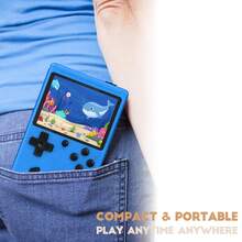 Mini consola portátil clásica Game Boy de 500 en 1 Retro Arcade Game Box reproductor de juegos portátil,Blanco - Blanco - Ver 8