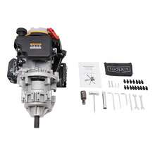 SENDERPICK 4 Stroke Post Hole Digging Machine Earth Digging Machine Two Man Earth Digging Machine - Black - View 1