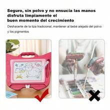 Butterfly-Shaped Magic Drawing Board For Kids - Draws Colorful Erasable Patterns, Ideal Toy For Kids At Home - Pink - View 3