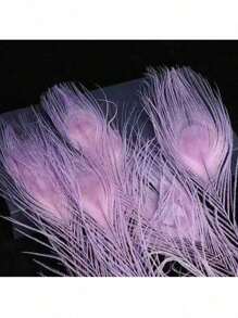 10pcs Natural Peacock Feathers Green Big Eyes Trimmed Peacock Feathers For DIY Crafts Arts Carnival Masquerade Mask Christmas Hair Accessories Wedding Holiday Party Costume Decoration