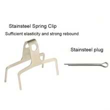 TOOPRE 半金属自行车盘式刹车片 - 黑色带铜纤维,兼容 M355 和 M446,高品质山地自行车刹车片,提供平稳的制动力,平稳的制动力 | 耐用刹车片 | 金属纤维片 - 彩色 - 查看 7