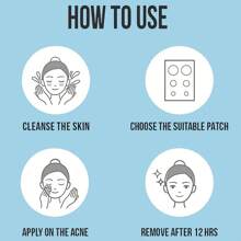 360 parches para el acné y granos, a prueba de agua y sudor, que contienen ácido salicílico, aceite de árbol de té y aceite de caléndula, adecuados para rostro, mentón, nariz, todos los tonos de piel, unisex, cuidado de la piel, efecto natural de ocultamiento, esencia de ácido salicílico