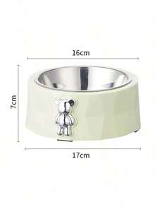 Small Pet Feeders - Green Inner Bowl - View 12