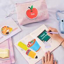 5/10/20/30 Pack Teacher Notepad, School Sticky Notes Self-Adhesive Writing Memo Pad Various Patterns School Daily Reminder Notepad For School Classroom Office Home Daily Reminders Back To School Supply - Multicolor - View 6