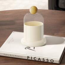 Nordic Ins Style Ceramic Toothpick Holder, Cotton Swab Box, Household Toothpick Container, Dental Floss Box, Cotton Swab Holder, Desktop Storage Box, Creative Toothpick Bucket - Multicolor - View 4