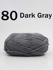 1/2pcs 5-Ply Mixed Milky Acrylic Yarn, 50g/Pc, 100% Acrylic Soft Yarn, Medium Coarse Milk Yarn - Perfect For Hand Knitting, Hand Weaving, DIY Crafts, Knitting, And Crochet, Soft & Versatile, Used For DIY Crocheting And Knitting Bags