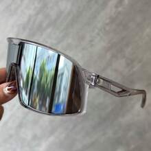 1 件女士个性化眼镜户外全框时尚男女通用运动骑行旅行秋季配件护目镜