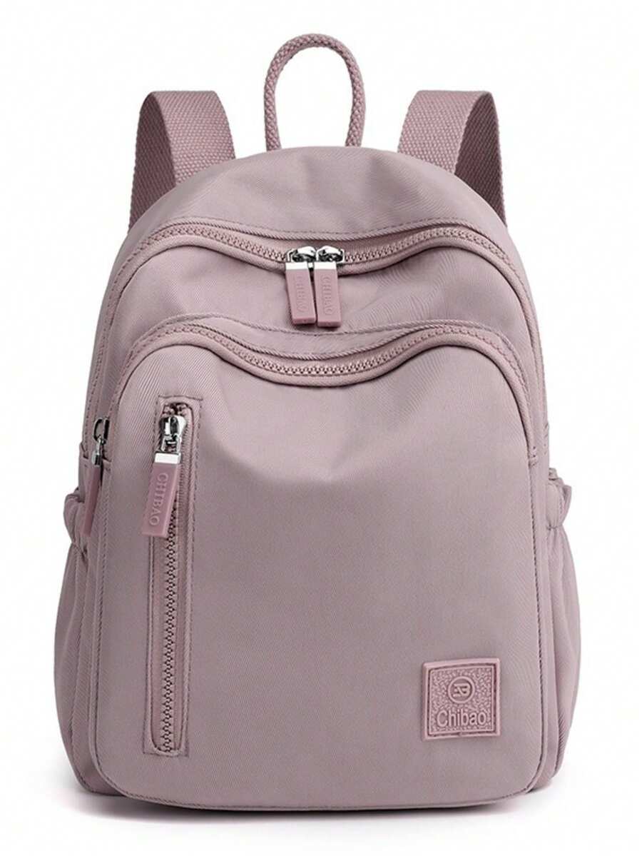 Women's Fashion Small Backpack - Mauve Purple - View 1