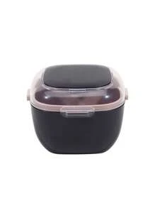 1pc Double-Layer Portable Dental Retainer Box, ABS Sealed Orthodontic Retainer Storage Box, Invisible Retainer Orthodontic Retainer Storage Box, Odorproof, Moisture-Proof, Compact Design, No Battery Required, Suitable For Home And Travel Use, Portable Denture Storage Box, Home Organization Storage Box, Double-Layer Dental Box, Retainer Box, Invisible Retainer Storage Box, Summer Travel Tooth Protection Box
