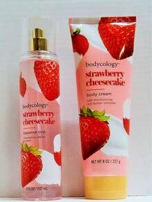 Strawberry Cheesecake Fragrance Mist 8 Oz + Body Cream 8 Oz (Set) - Nhiều màu - Xem 2