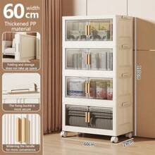 Foldable Wardrobe Closet, Adult Storage Cabinet For Bedroom, No-Assembly Required, Simple Clothes Organizer, Baby Clothes Cabinet