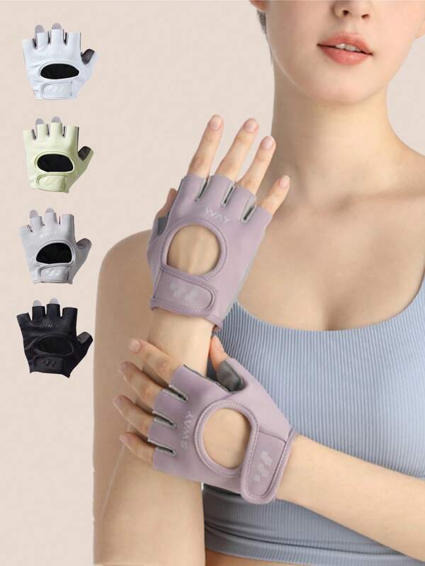 قفازات تمرين رياضي قابلة للتنفس للرجال والنساء، قفازات رفع الأثقال للدراجة والتمرين والياقة البدنية والتدريب، حماية كاملة للراحة مع قبضة ممتازة ووسادات وسادة