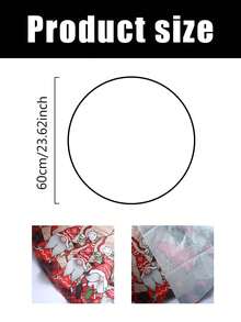 1 pieza Falda para árbol de Navidad, disponible en diámetros de 60/90cm, con diseño de grano de madera, cuadros rojos y negros, elemento de gnomo rojo vintage, decoración de árbol de Navidad, decoración navideña para el hogar, Feliz Navidad