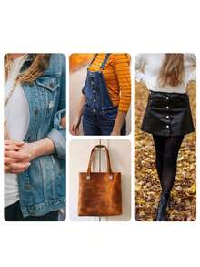 6 Stück lose Jeans Knöpfe, keine Näharbeit erforderlich Ersatz Jeans Knöpfe, Taille Raffclips, Jeans Knopfnadeln, wiederverwendbar & verstellbar - Verschiedenfarbig - Übersicht 3
