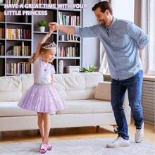 Boutique de bijuterii pentru prințese, pantofi eleganți și accesorii de modă pentru jocuri de rol, inclusiv coroane, coliere, inele, potrivite ca și cadouri de petrecere și cadouri de Crăciun pentru fete, copii și copii mici de 3, 4, 5, 6 ani, potrivite și ca cadouri de Ziua Îndrăgostiților și de Anul Nou