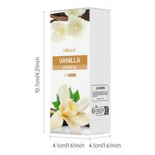 Hllozzi Vanilla Essential Oil, Fragrance, Long-Lasting Scent, Plant Essential Oil, Fragrance Oil, Humidifier, Diffuser, Aroma Stone, Multi-Purpose Essential Oil - Vanilla Essential Oil - View 9