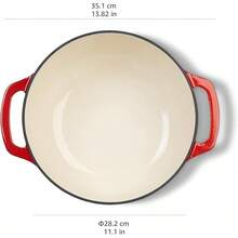 Camping Pots, Pans & Griddles - Red - View 5