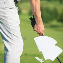 30 片装高尔夫握把胶带超强粘性双面握把胶带贴纸，用于重新固定高尔夫球杆 - 彩色 - 查看 4