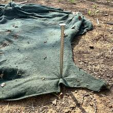 12-Inch Steel Rebar Stakes (8 Pack) - Heavy Duty Rust-Proof Ground Pins For Landscaping,  Barrier, Erosion Control, Tents & Concrete - Sharp Chiseled Tip For Easy Hammering