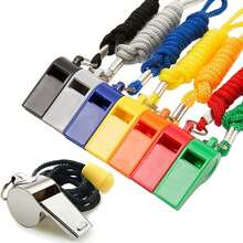 Whistle, Sports Whistles With Lanyard, Loud Crisp Sound Whistle Bulk Ideal For Coaches, Referees, And Officials - 8PCS - View 7