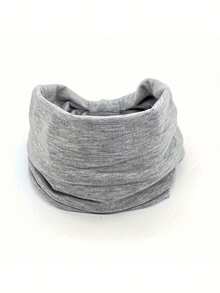 4条装复古佩斯利花纹发带，女士彩色头巾，运动吸汗带，瑜伽发饰，波西米亚风冬季围巾，女士发带，夏季度假波西米亚风配饰 - 純色寬邊 - 查看 6