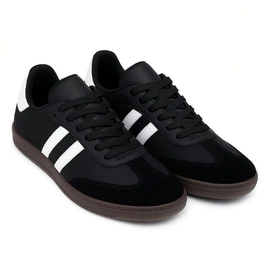 Women's Casual Sneakers Genuine Lightweight Comfort - màu đen - Xem 1