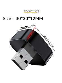 2-In-1 Wireless CarPlay Adapter, Stable Connection With No Delay, Supports Voice Control Function Wireless Android Car Adapter - Multicolor - View 11