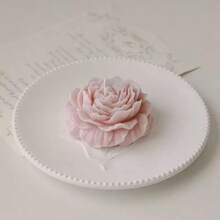 1 Stück handgemachte Rosenduft Wachskerze, ideal für Raumdekoration, Tischmittelpunkt, Party, Hochzeit und Muttertags Geschenk, Geschenke