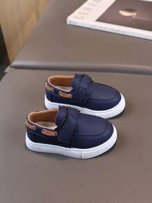 1 Pair Kids Shoes, New Spring/Autumn Boys Sports Shoes Girls Casual Sneakers, Soft Sole Baby Shoes - Blue - View 6