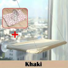 1 Peça Poleiro de Janela Confortável para Gatos, Cama de Rede de Peitoril de Janela Aconchegante, Projetado para Gatos, Rede para Animais de Estimação