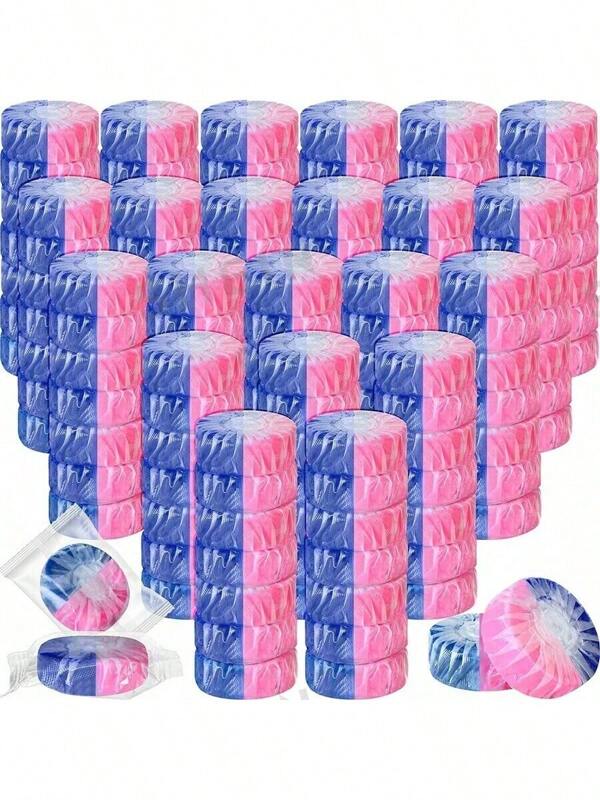 10 piezas/Set Limpiador de inodoro con burbujas - Tabletas de limpieza de inodoro con aroma floral - Sistema de limpieza automática de inodoro, que incluye limpiador de inodoro, desodorante, tabletas para eliminar manchas de orina, quitamanchas para lavabo y suministros de limpieza general.