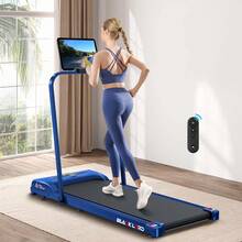 BLACK LORD Smart Walking Pad, 2 In 1 Under Desk Treadmill For Home Office, Portable Walking Jogging Machine With App And Remote Control, Fitness Data Recording - 查看 1