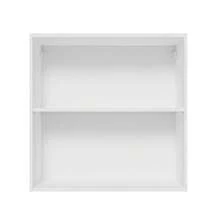 Glamy Madesa 70cm Kitchen Upper Cabinet Cupboard With 2 Doors White/Rustic Color - White and Brown - View 7