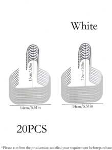 20pcs/10pcs/6pcs/3pcs/1pc Cap Storage Hooks, Wardrobe Organizer Hooks For Hats, Ties, Scarves, Belts, Versatile Hanging Hooks For Home, Dorm, Hotel