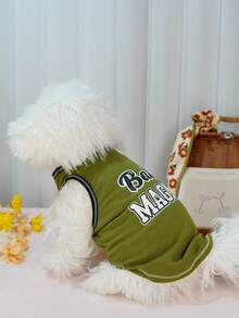 Pet Vest Outerwear, Small Cat & Dog Clothes, Suitable For Pomeranian & Poodle