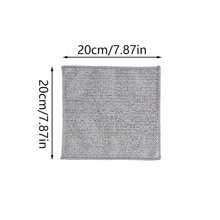 10 pezzi di panno magico per pulizia bifacciale e rinforzato con filo metallico, straccio per pulizia in cucina, piatti e pentole, asciugamani per pulizia, strumenti per la pulizia