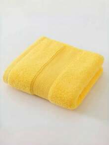 1pc Hotel Towel, Solid Color Face Towel/Bath Towel, Thick And Absorbent For Bathroom, Spa, Guesthouse Shower Towels For Beaty Salon, Hotel Sports,Home Essentials, Towel, Skin Care - Multicolor - View 7