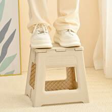 2pcs Portable Folding Stool. Step Stool For Outdoor. Compact, Space-Saving Folding Stool. 3-In-1 Foldable Shower Bench, Shower Foot Rest For Shaving Legs, Foot Massage, Waterproof Non-Slip Plastic Shower Stool, Suitable For Small Shower Space, Portable For Outdoor Use