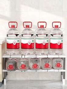 1 件可扩展水槽下收纳架，2 层多功能锅架，厨柜储物架，浴室收纳配件