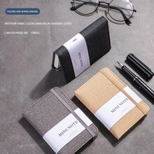 Deli Taschenheft (11,4 cm x 7,6 cm) - 96 Blatt Mini-Notizbuch, tragbarer Bürobegleiter für Notizen & Journaling - Einheitsgröße - Übersicht 6