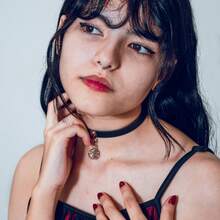 Faux Leather Pentagram Choker Necklace Cute Punk Lolita OFF OFF - Pentagrama pequeño - Ver 6