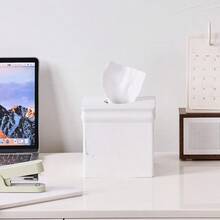 Tissue Box & Rack - B-marmorWeiß - View 3