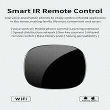 Tuya Wifi ir Smart Speech Control Remoto Por Infrarrojos Domótica Casa Inteligente Automatización - Negro - Ver 7