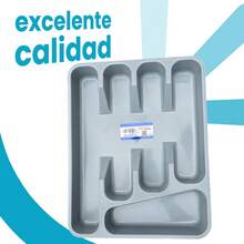 Charola Organizadora Cubiertos Vajilla Utensilios Cocina Cajón Almacenamiento - gr - Ver 6