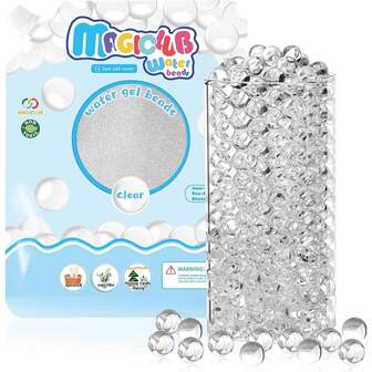 30000 颗水珠，彩虹混合果冻水凝胶珠，适用于花瓶填充物、婚礼和家居装饰